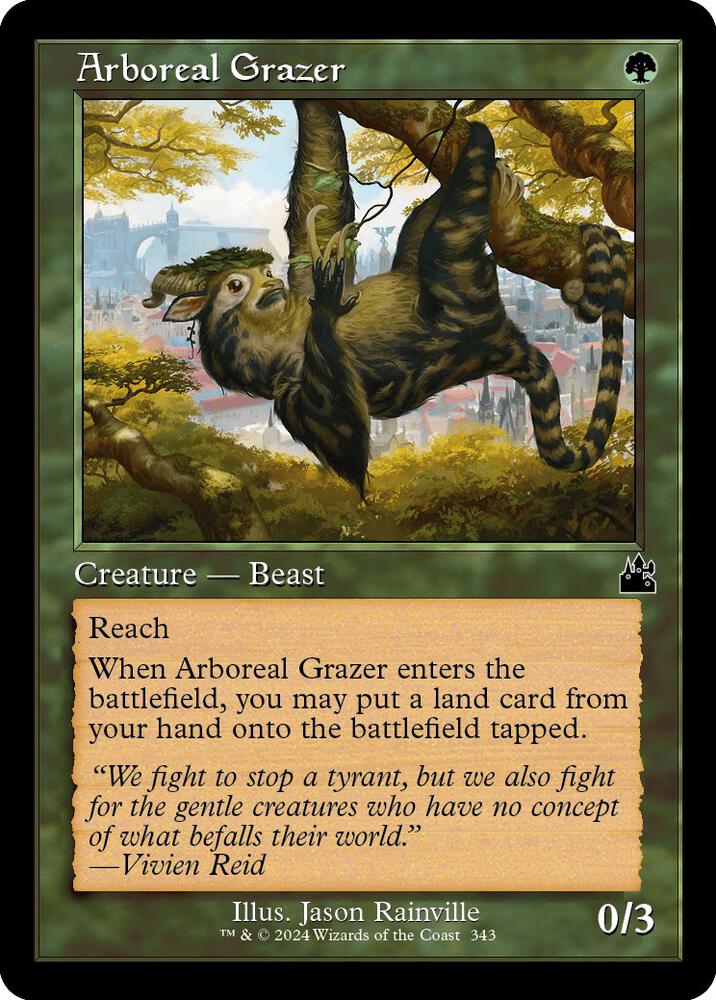 Arboreal Grazer 343 (Ravnica Remastered)  - Retro | Good Games Modbury