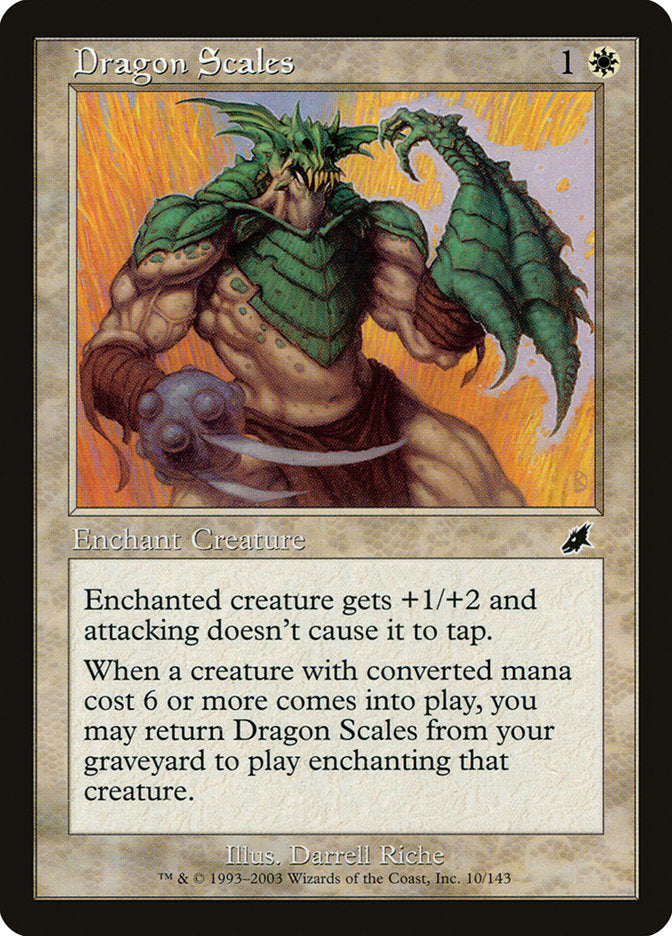 Dragon Scales 10/143 (Scourge)  - Foil | Good Games Modbury