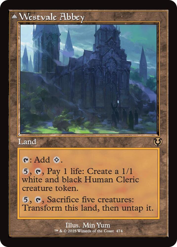 Westvale Abbey // Ormendahl, Profane Prince 474/287 (Innistrad Remastered)  - Retro | Good Games Modbury