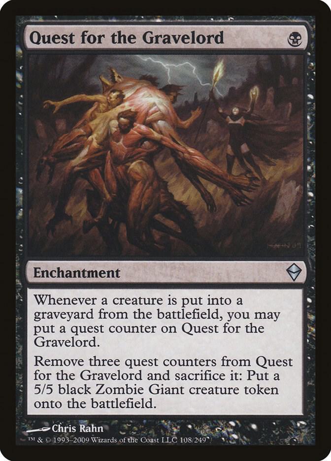 Quest for the Gravelord 108/249 (Zendikar)  | Good Games Modbury