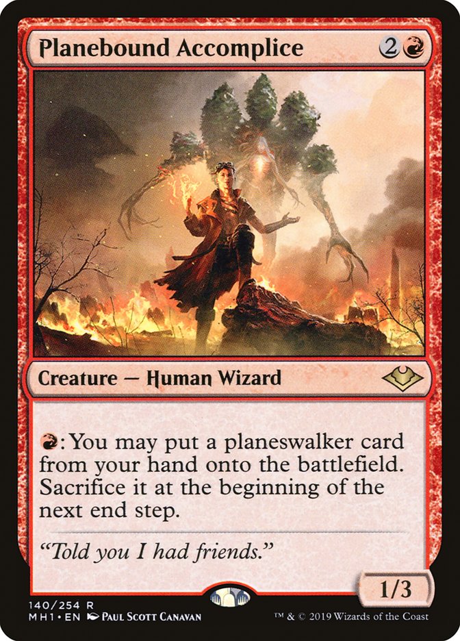 Planebound Accomplice 140/254 (Modern Horizons)  | Good Games Modbury