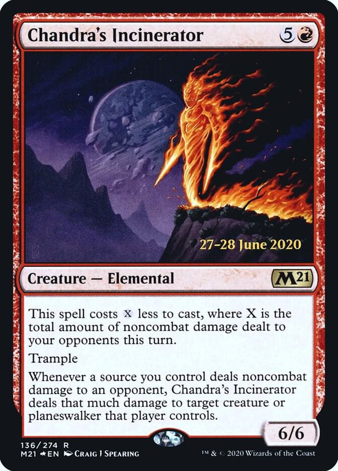 Chandras Incinerator 136s/137 (Prerelease Cards)  - Foil | Good Games Modbury