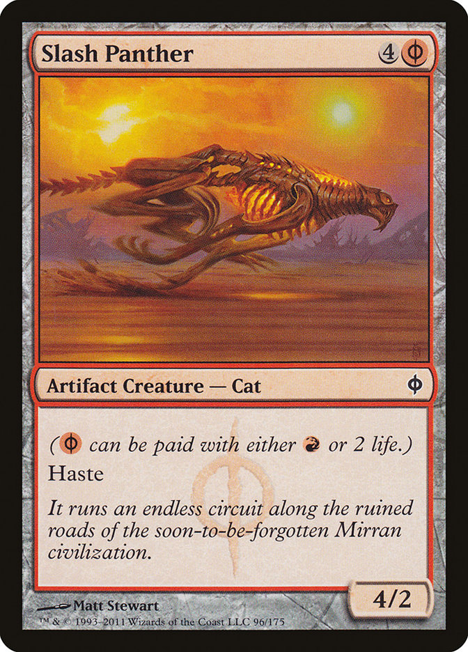 Slash Panther 96/175 (New Phyrexia)  - Foil | Good Games Modbury