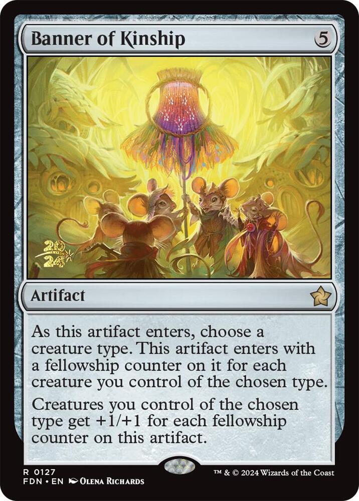 Banner of Kinship 127s/101 (Prerelease Cards)  - Foil | Good Games Modbury