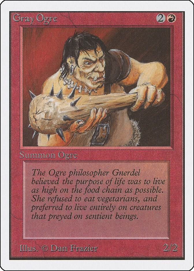 Gray Ogre 157/302 (Unlimited Edition)  | Good Games Modbury