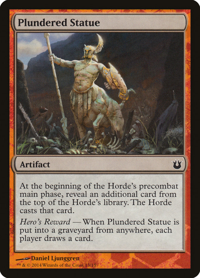 Plundered Statue 13/15 (Hero's Path Promos)  | Good Games Modbury