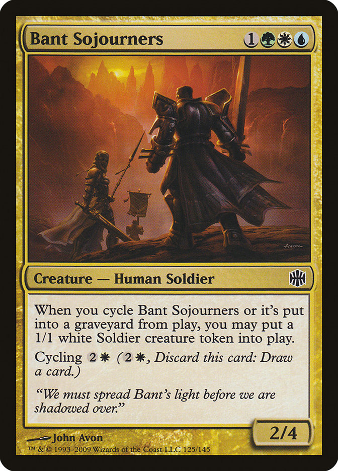 Bant Sojourners 125/145 (Alara Reborn)  - Foil | Good Games Modbury