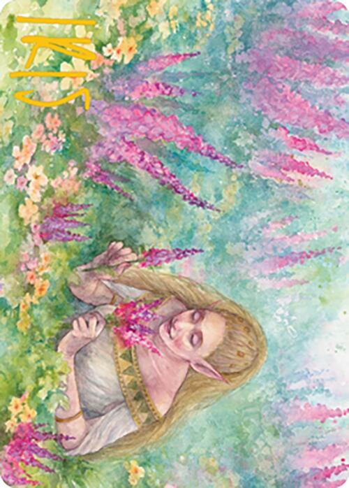 Abundant Harvest Art Card Gold Stamped Signature 37 (Art Series: Modern Horizons 2)  | Good Games Modbury
