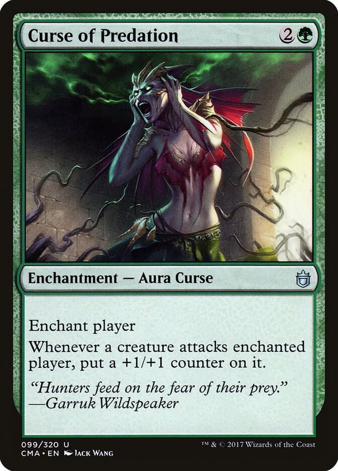 Curse of Predation 99/320 (Commander Anthology)  | Good Games Modbury
