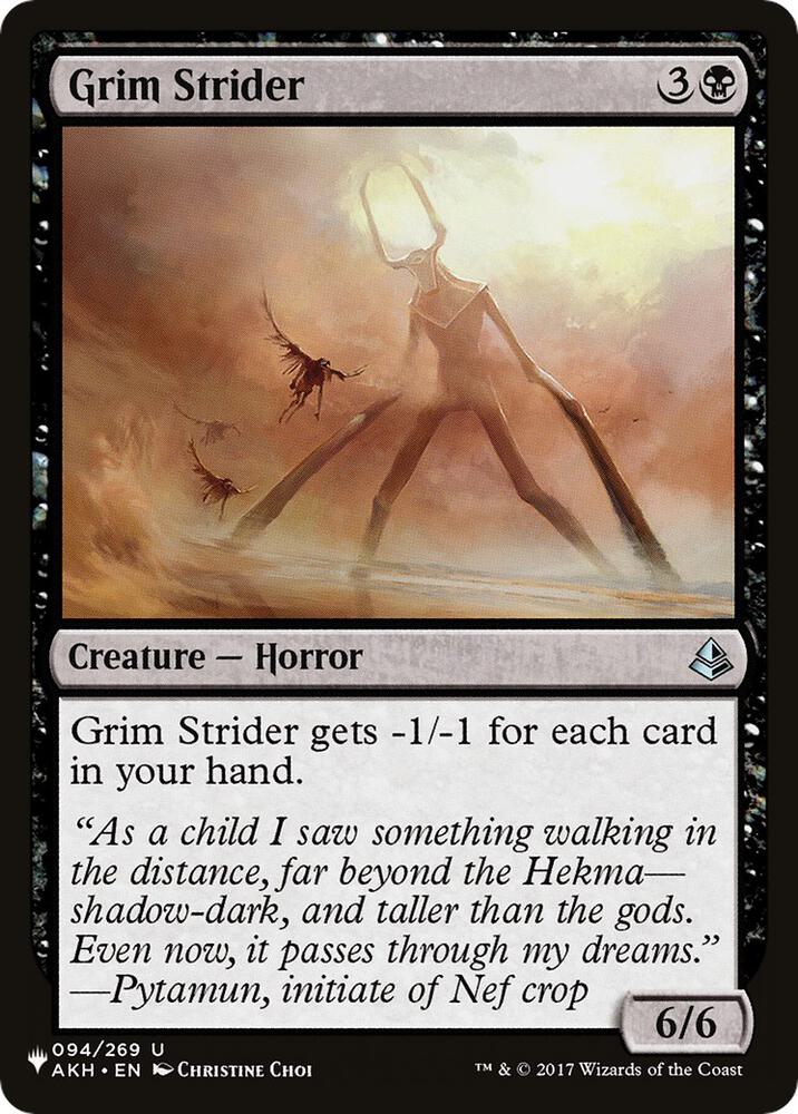 Grim Strider AKH-94/5075 (The List Reprints)  | Good Games Modbury