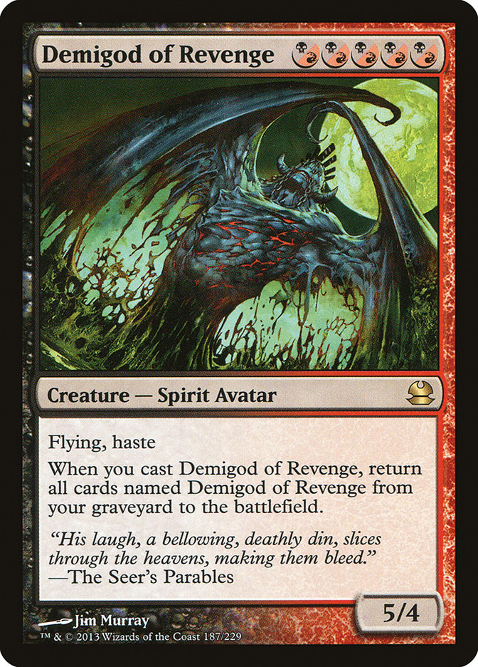 Demigod of Revenge 187/229 (Modern Masters)  | Good Games Modbury