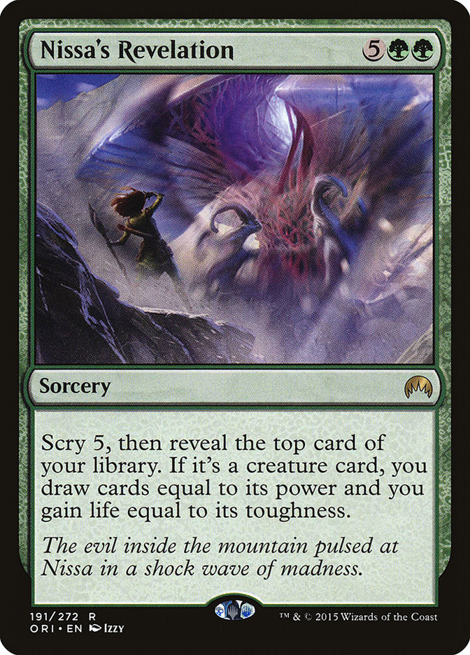 Nissa's Revelation [Magic Origins] | Good Games Modbury