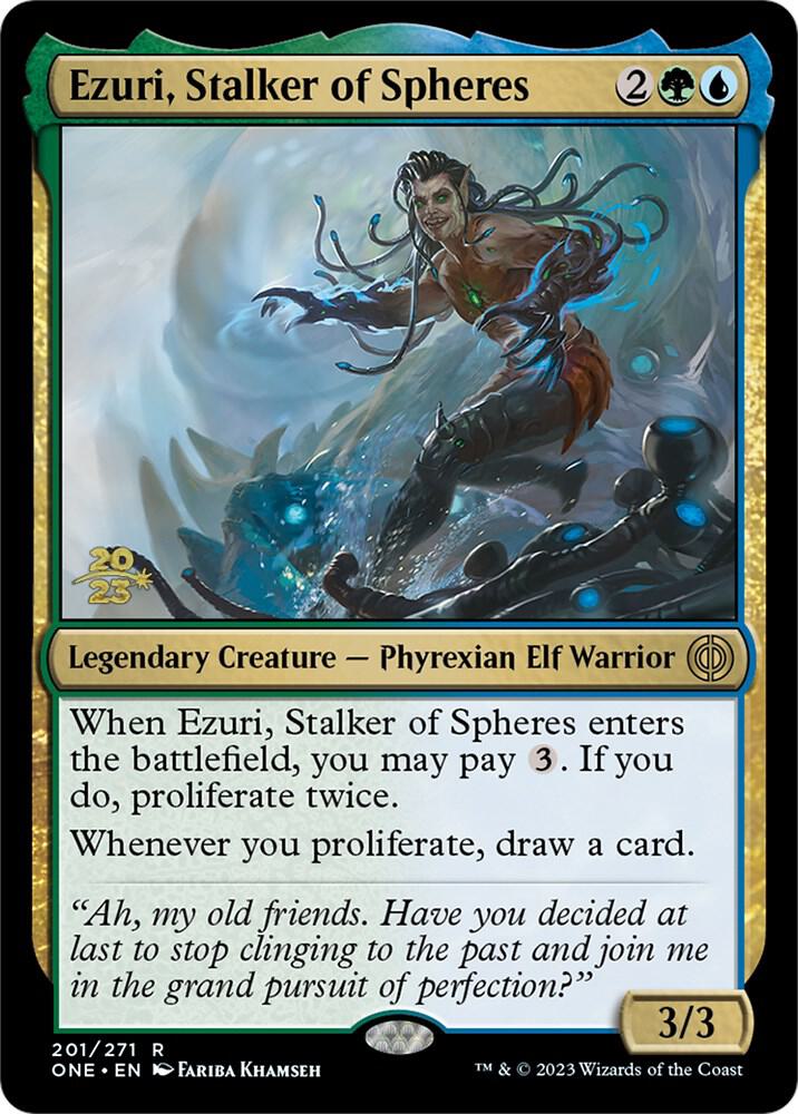 Ezuri Stalker of Spheres 201s/160 (Prerelease Cards)  - Foil | Good Games Modbury