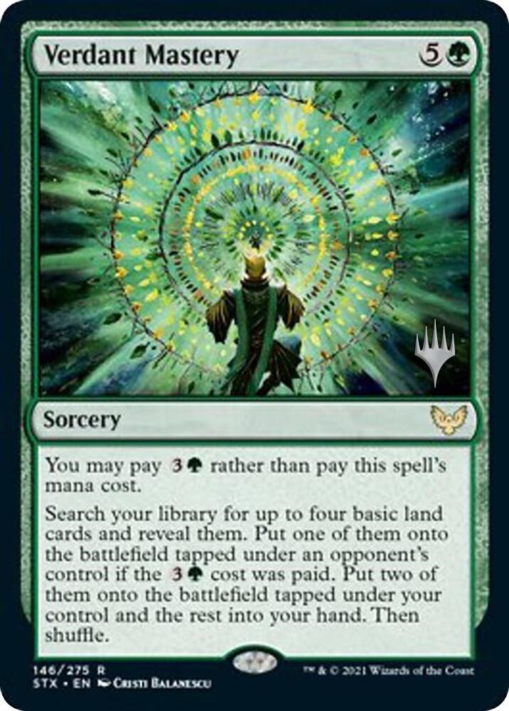 Verdant Mastery 146 (Promo Pack: Strixhaven)  | Good Games Modbury