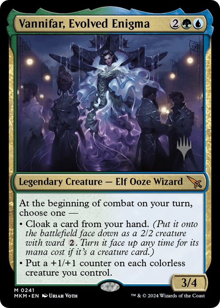 Vannifar Evolved Enigma 241p/182 (Promo Pack: Murders at Karlov Manor)  - Foil | Good Games Modbury