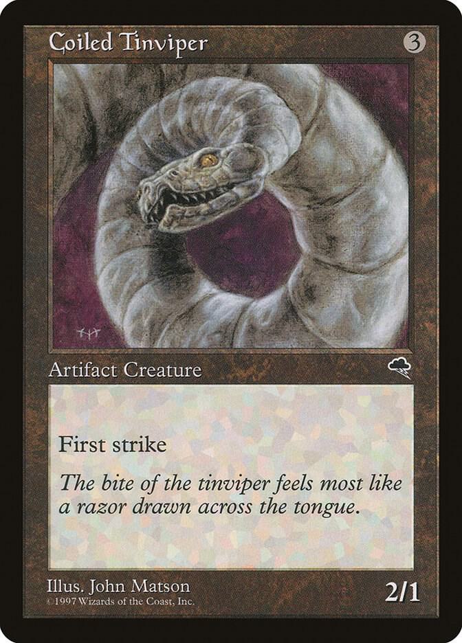 Coiled Tinviper 279/350 (Tempest)  | Good Games Modbury