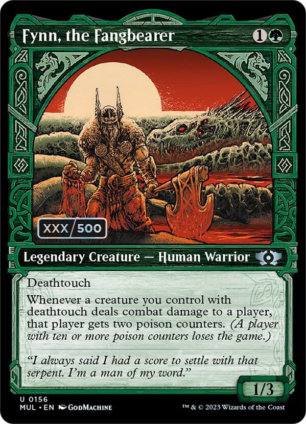 Fynn, the Fangbearer Serialized 156z/261 (March of the Machine: Multiverse Legends)  - Double Rainbow Foil | Good Games Modbury