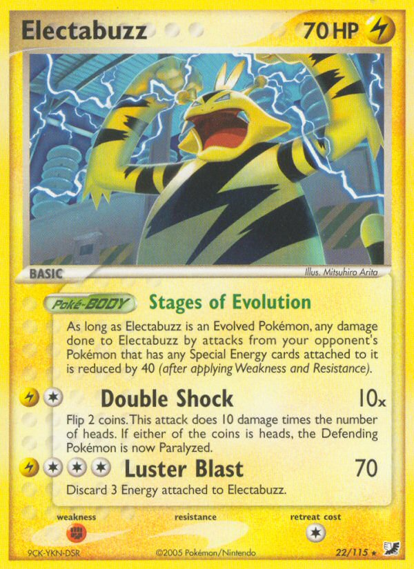 Electabuzz (22/115) [EX: Unseen Forces] | Good Games Modbury