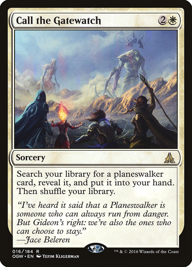 Call the Gatewatch 16/184 (Oath of the Gatewatch)  | Good Games Modbury