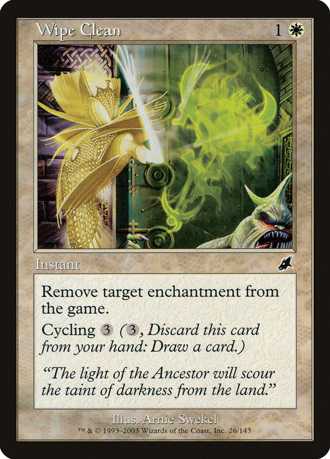 Wipe Clean [Scourge] | Good Games Modbury