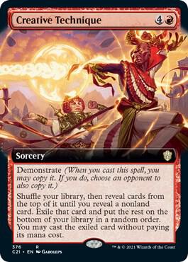 Creative Technique Extended Art 376/81 (Commander 2021)  | Good Games Modbury
