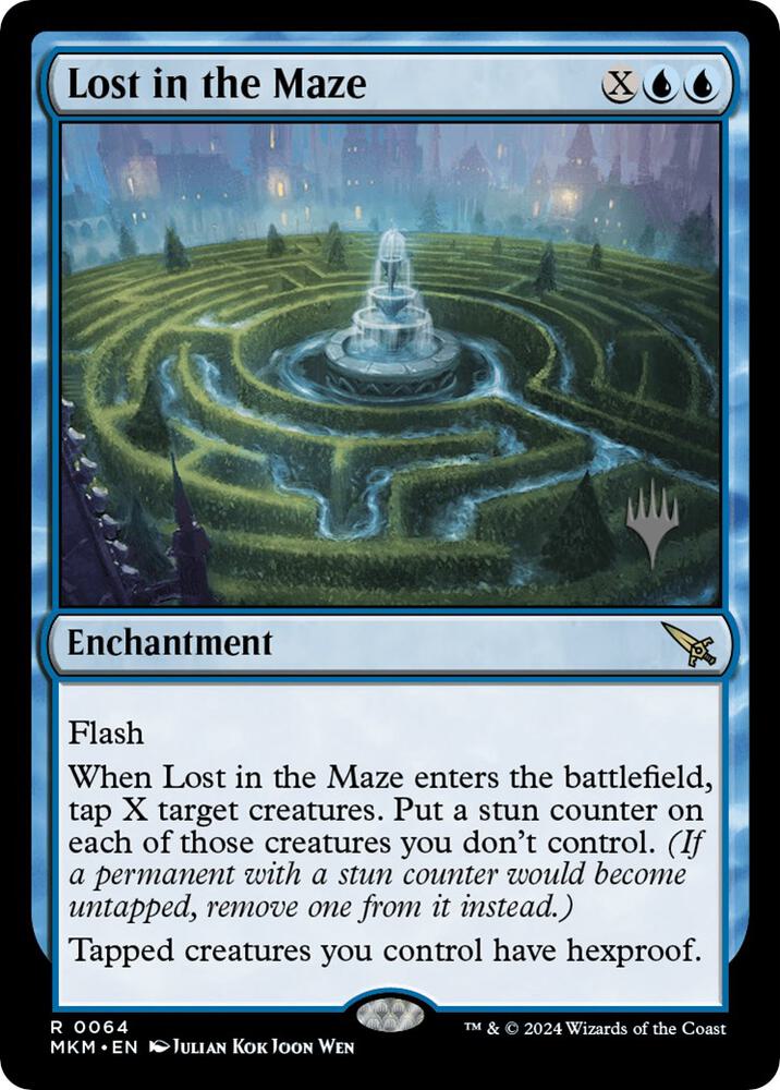 Lost in the Maze 64p/182 (Promo Pack: Murders at Karlov Manor)  - Foil | Good Games Modbury