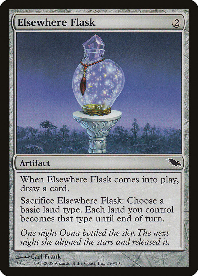 Elsewhere Flask 250/301 (Shadowmoor)  - Foil | Good Games Modbury