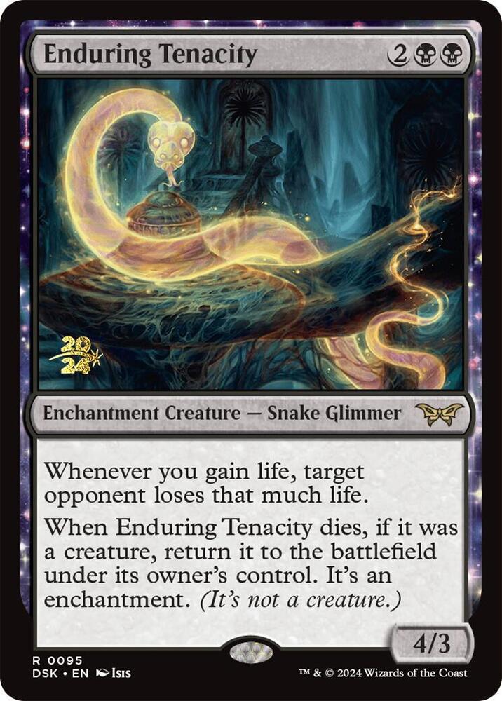 Enduring Tenacity 95s/180 (Prerelease Cards)  - Foil | Good Games Modbury