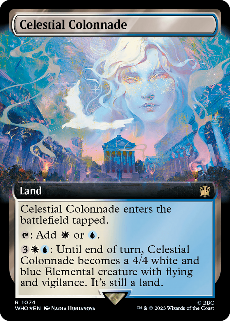 Celestial Colonnade (Extended Art) (Surge Foil) [Doctor Who] | Good Games Modbury