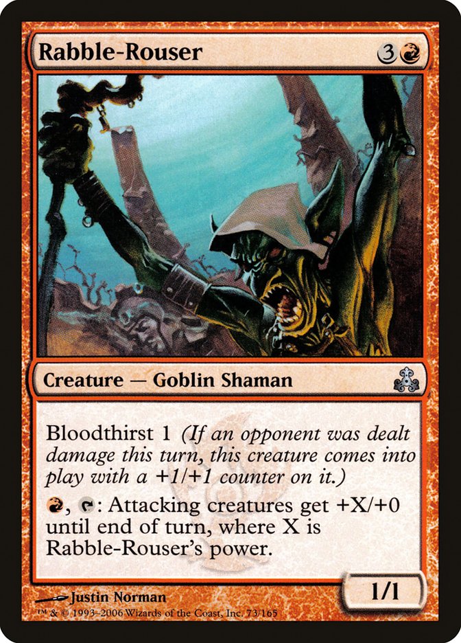 Rabble-Rouser 73/165 (Guildpact)  - Foil | Good Games Modbury