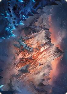 Mountain Art Card 31 (Art Series: Universes Beyond: The Lord of the Rings: Tales of Middle-earth)  | Good Games Modbury