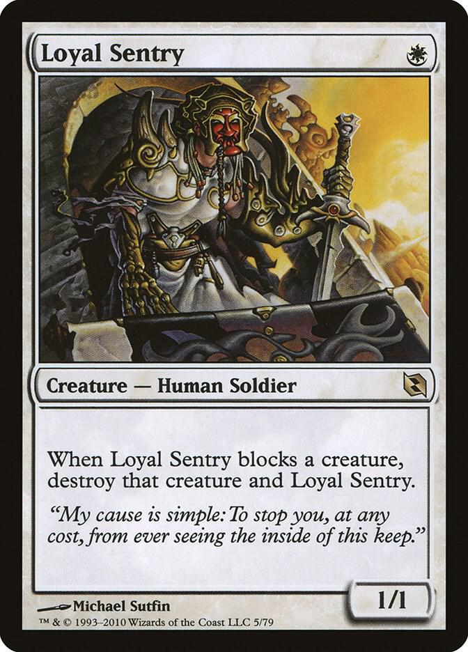 Loyal Sentry 5/79 (Duel Decks: Elspeth vs. Tezzeret)  | Good Games Modbury