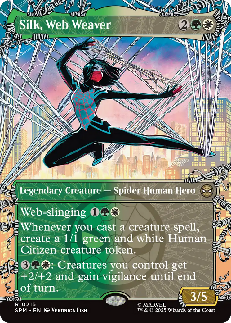 Silk, Web Weaver (Borderless) [Marvel's Spider-Man] | Good Games Modbury
