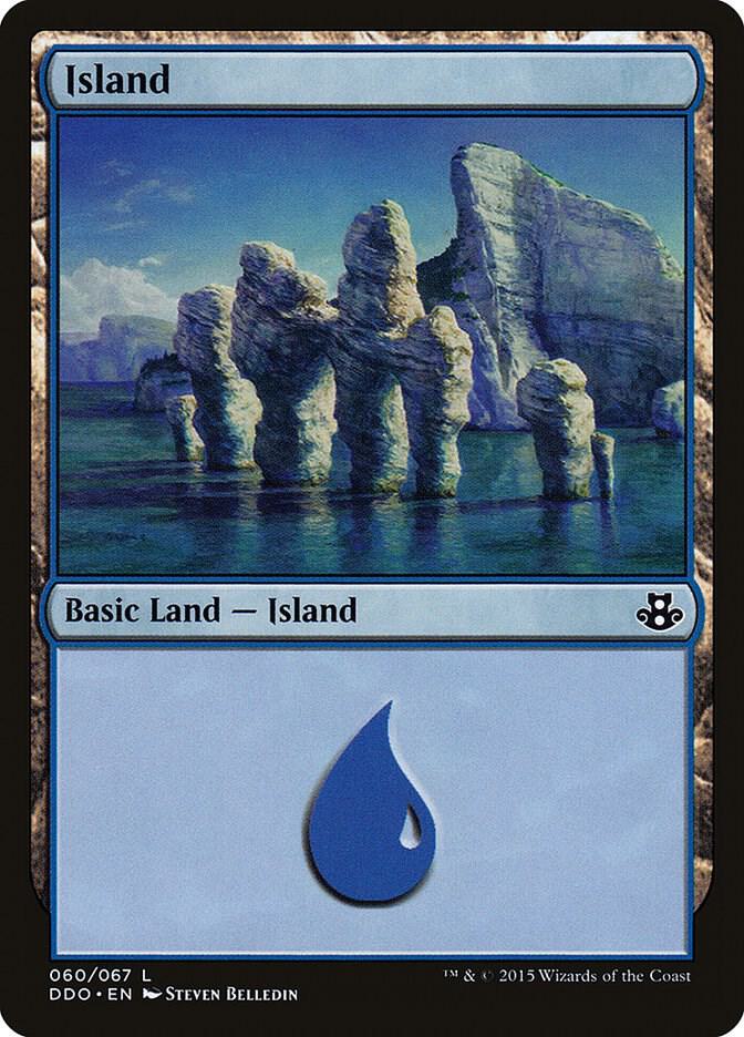Island 060 60/67 (Duel Decks: Elspeth vs. Kiora)  | Good Games Modbury