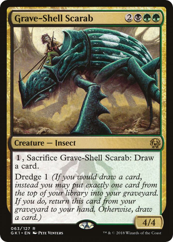 Grave-Shell Scarab 63/127 (Guilds of Ravnica: Guild Kits)  | Good Games Modbury