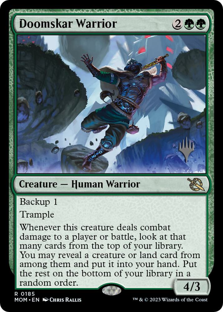 Doomskar Warrior 185p/162 (Promo Pack: March of the Machine)  | Good Games Modbury