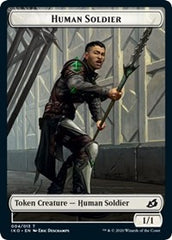 Human Soldier (004) // Zombie Double-Sided Token [Commander 2020 Tokens] | Good Games Modbury