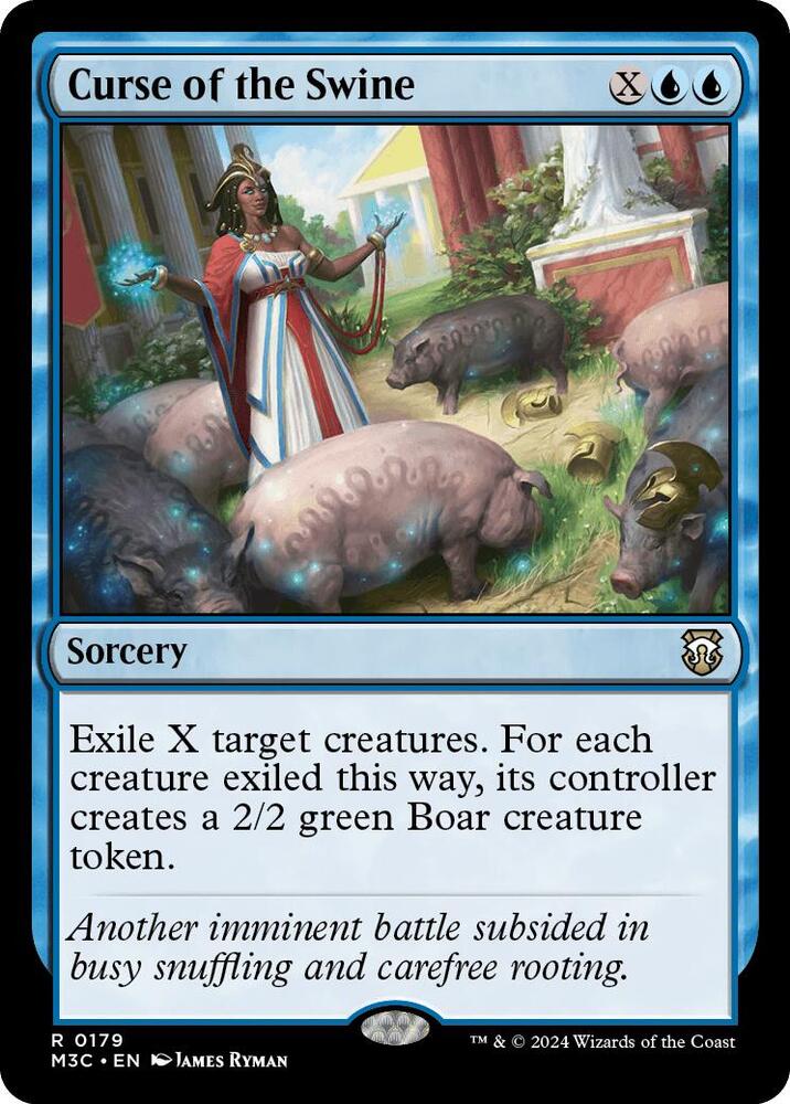 Curse of the Swine 179/411 (Commander: Modern Horizons 3)  - Ripple Foil | Good Games Modbury