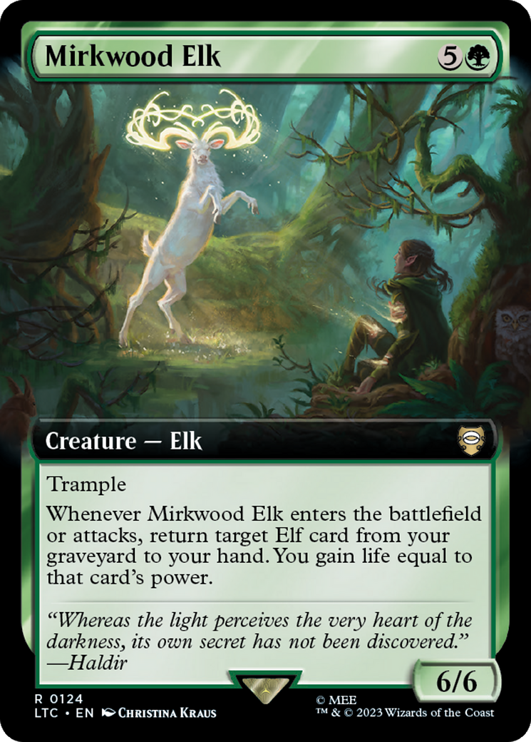 Mirkwood Elk (Extended Art) [The Lord of the Rings: Tales of Middle-Earth Commander] | Good Games Modbury