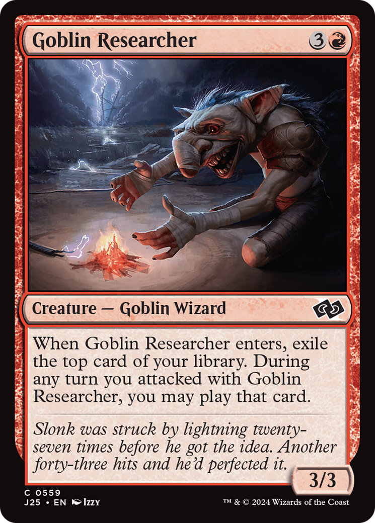 Goblin Researcher [Foundations Jumpstart] | Good Games Modbury