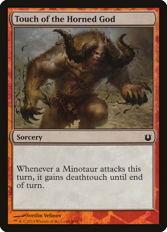Touch of the Horned God 9/15 (Hero's Path Promos)  | Good Games Modbury