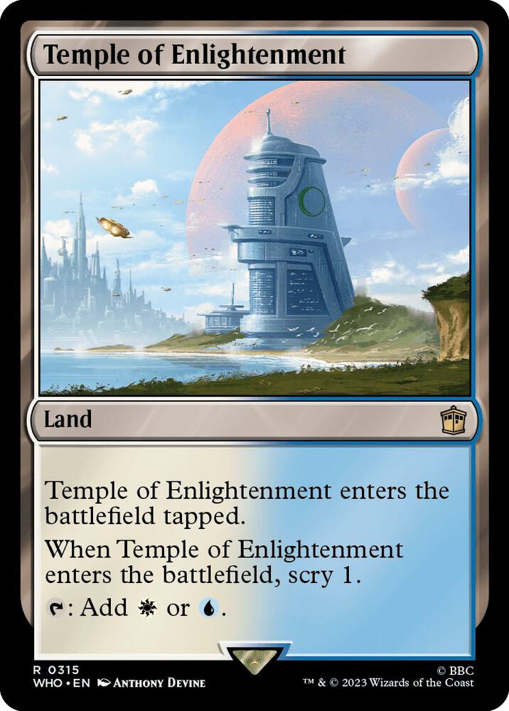 Temple of Enlightenment 315/331 (Universes Beyond: Doctor Who)  - Foil | Good Games Modbury