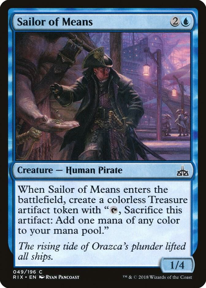Sailor of Means 49/196 (Rivals of Ixalan)  | Good Games Modbury