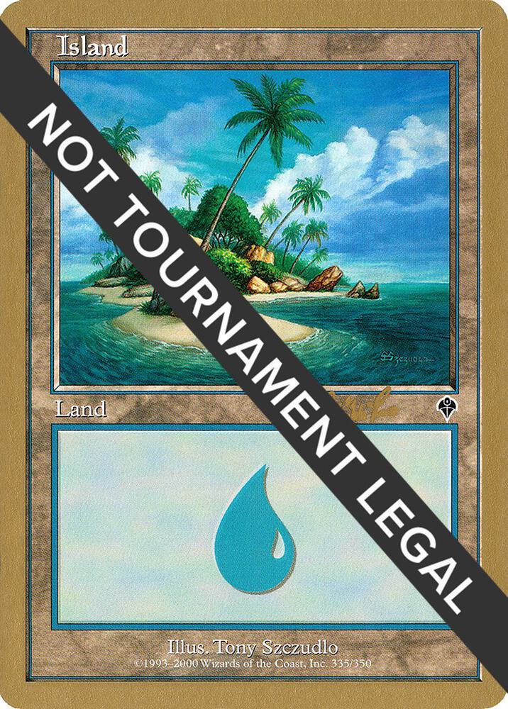 Island 335 2002 Carlos Romao INV cr335a/153 (World Championship Decks)  | Good Games Modbury