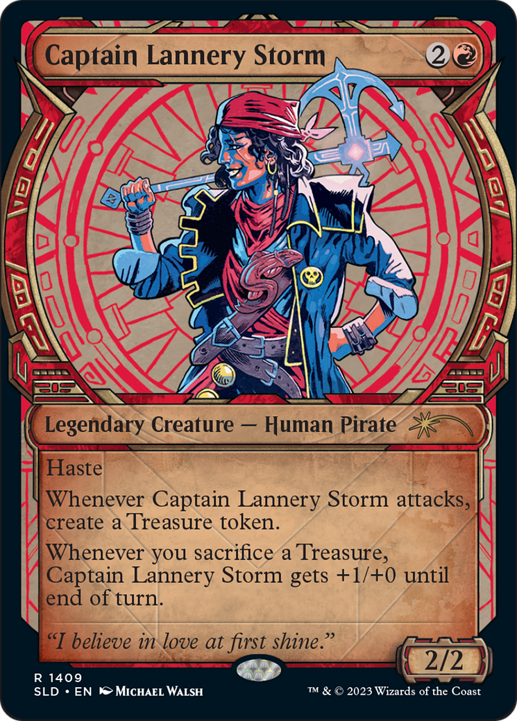 Captain Lannery Storm (Rainbow Foil) [Secret Lair Drop Series] | Good Games Modbury