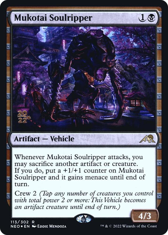 Mukotai Soulripper 113s/157 (Prerelease Cards)  - Foil | Good Games Modbury