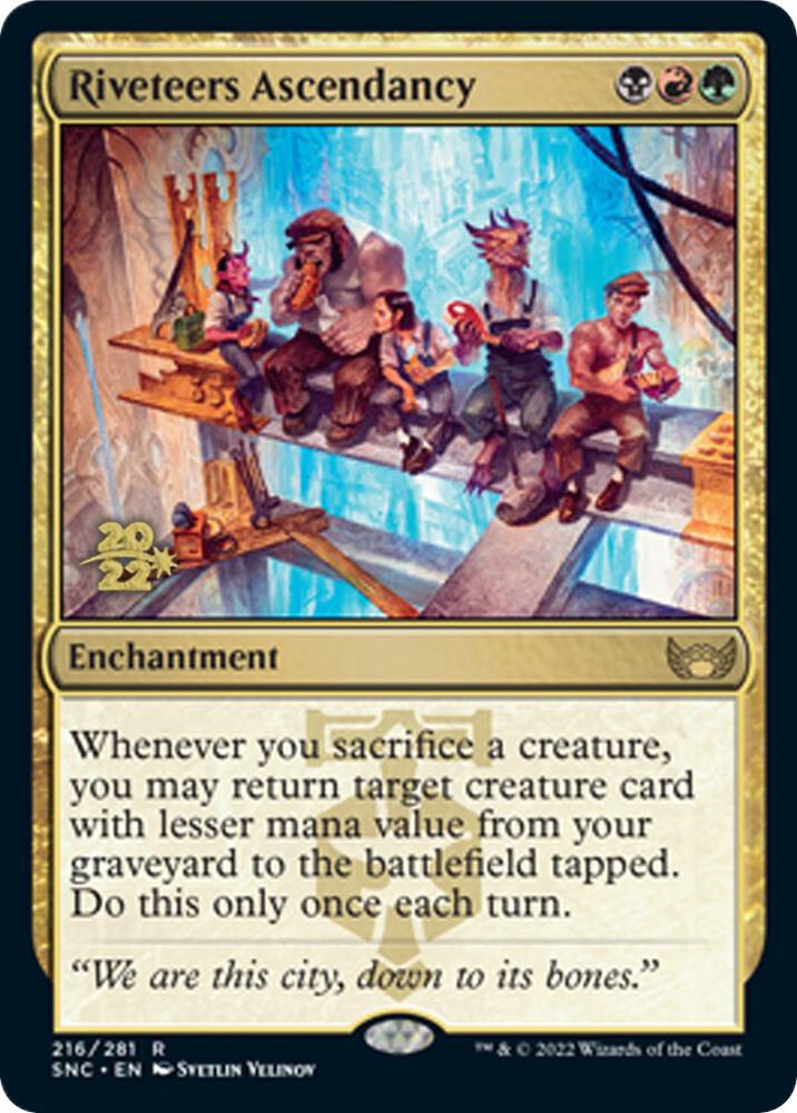 Riveteers Ascendancy 216s/161 (Prerelease Cards)  - Foil | Good Games Modbury