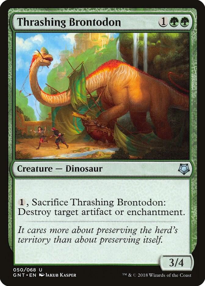 Thrashing Brontodon 50/68 (Magic Game Night)  | Good Games Modbury