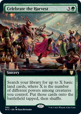 Celebrate the Harvest Extended Art 62/38 (Commander: Innistrad: Midnight Hunt)  | Good Games Modbury