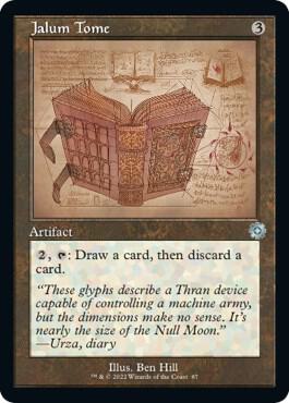 Jalum Tome Schematic 87/63 (The Brothers' War: Retro Frame Artifacts)  - Foil | Good Games Modbury